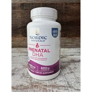 Nordic Naturals Prenatal DHA 500mg Soft Gels – 90 Count | MSRP = $35